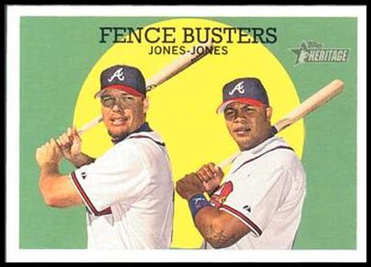 212 Fence Busters (Andruw Jones Chipper Jones)